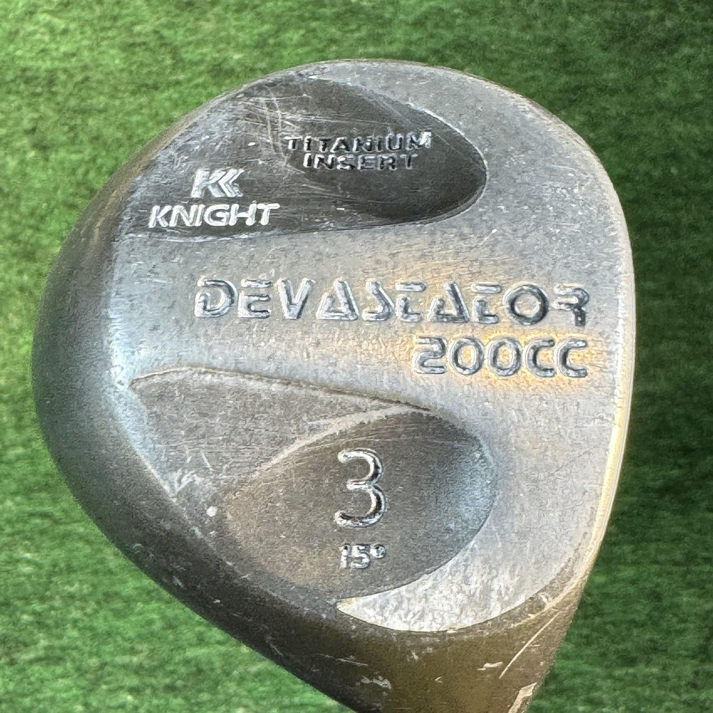 Knight Devastator 3 Wood Golf Club 15° Titanium Insert Distance II Graphite