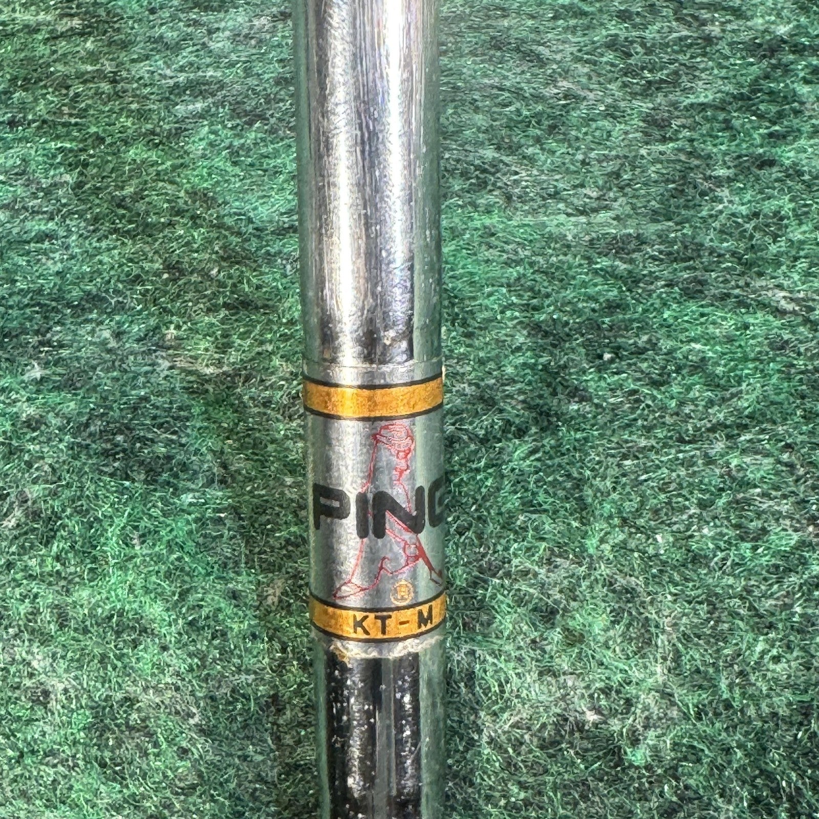 Vintage Ping Zing Wedge Blue Dot Right Handed Mens Steel KT-M Classic Golf Club