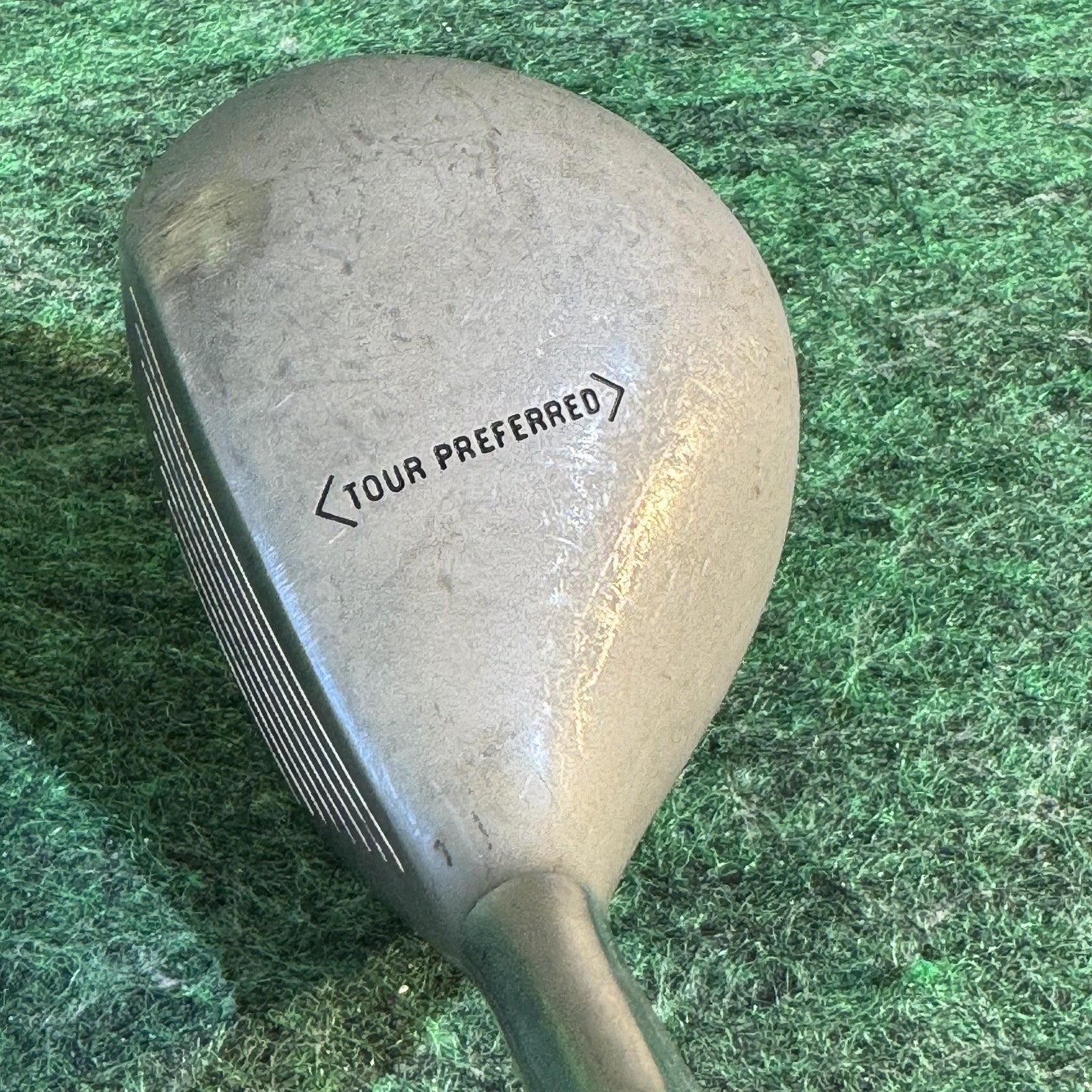 Vintage Taylor Made Burner 3 Wood Tour Preferred 15° Stiff Tour Gold USA Fairway