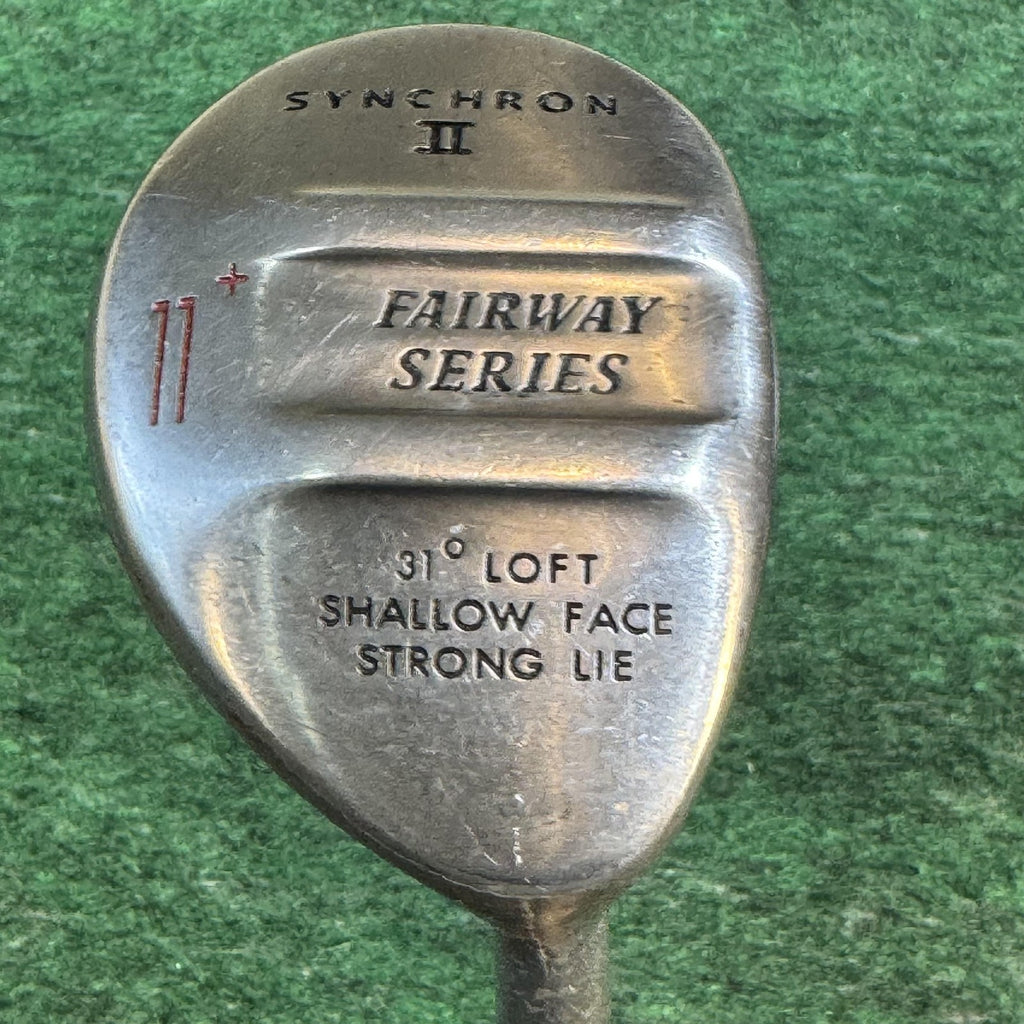 Synchron II Fairway Series 3 5+ 7+ 11+ Woods Mens RH Senior Silver Golf Clubs