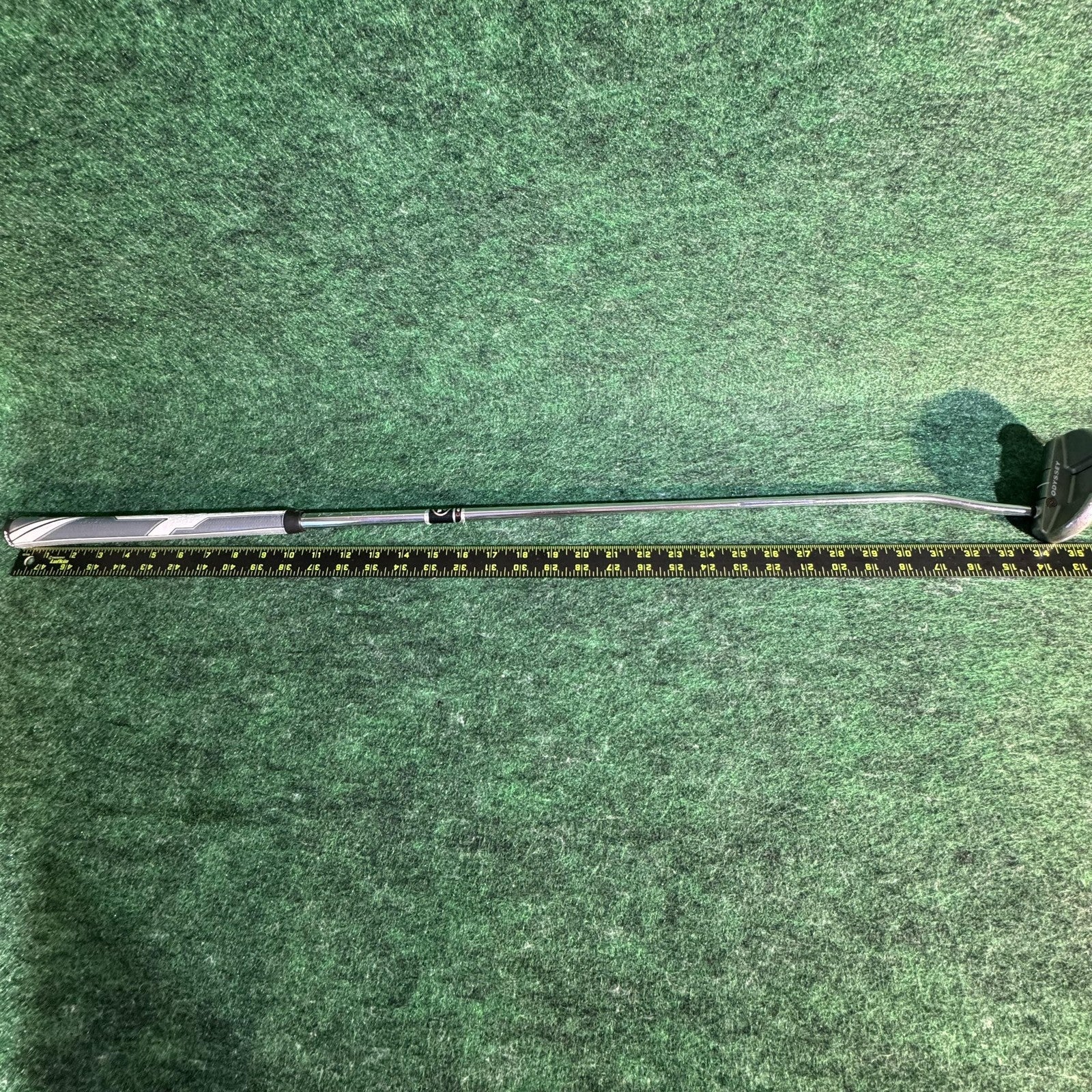 Odyssey White Steel #5 Mallet Putter Mens Golf Club SuperStroke Traxion Grip