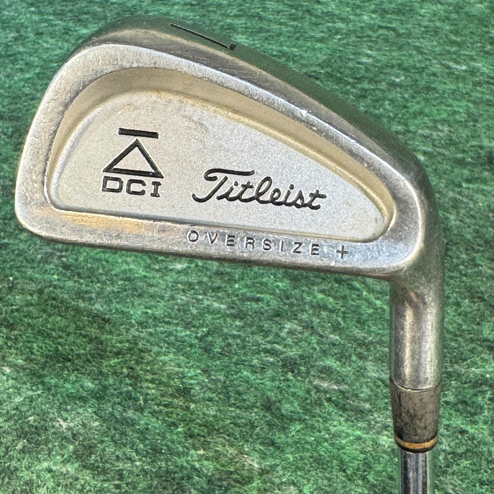 Titleist DCI Oversize + Irons Set 4-9 P Mens RH R300 Steel Stainless Golf Clubs