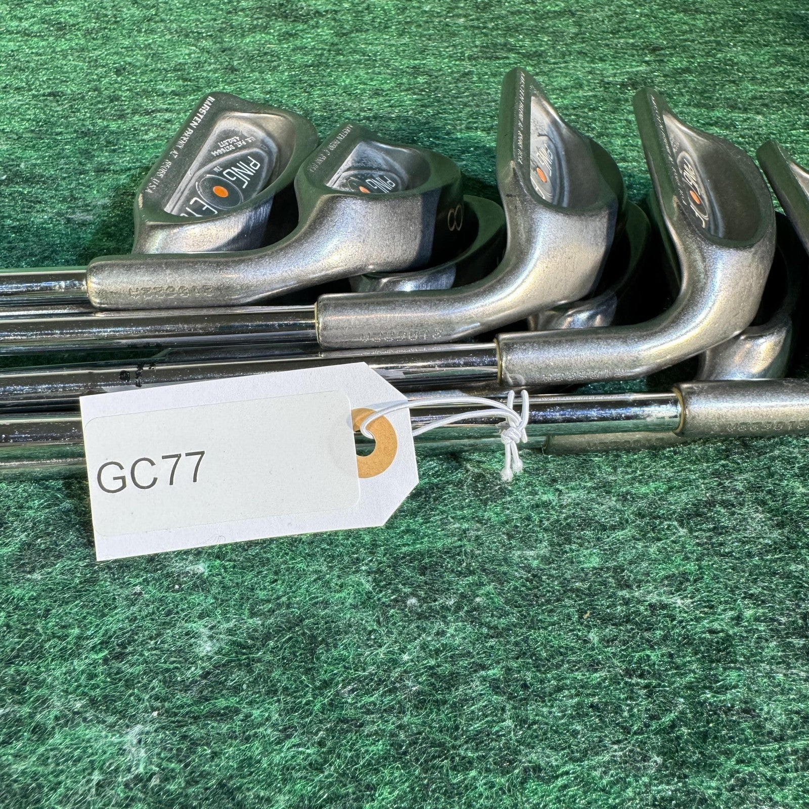 Vintage Ping Eye 2 Iron Set 3-SW ZZ Lite Steel Mens Right Hand USA Karsten Golf