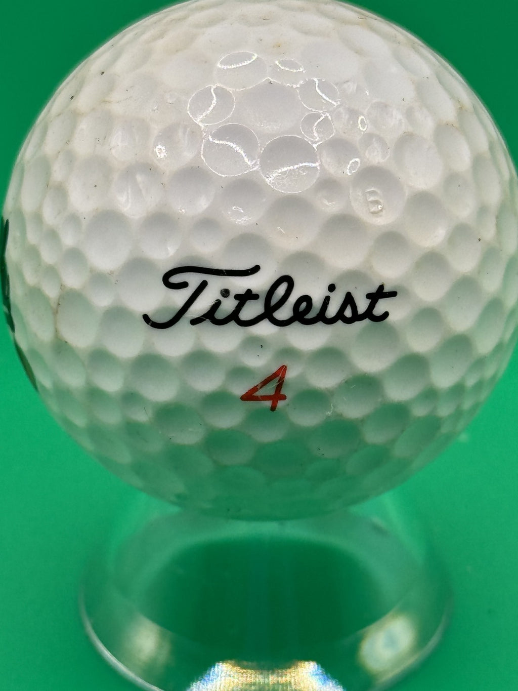 Titleist HP2 Distance Golf Ball #4 Bowery Cartoon Logo Collectible Vintage Art