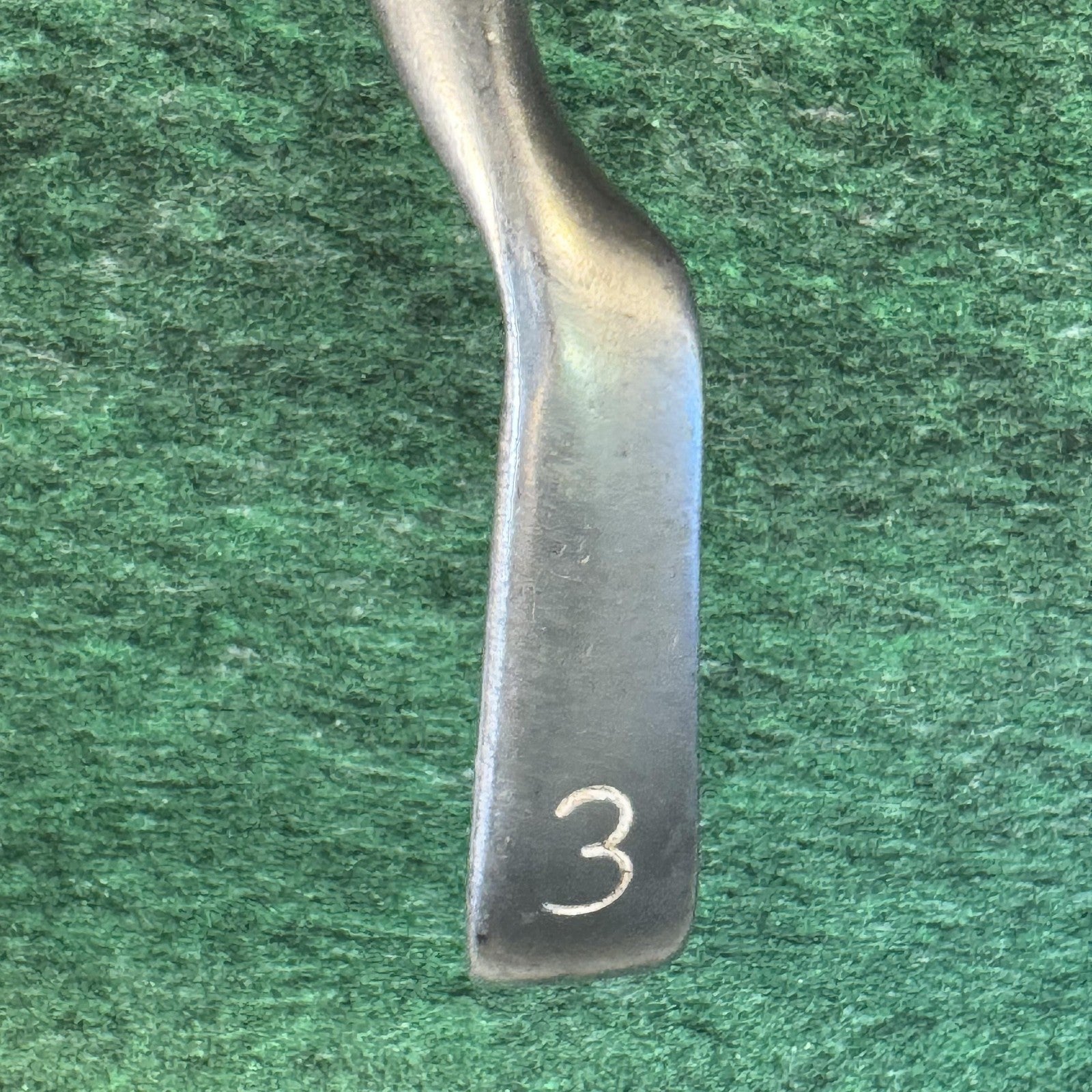 Vintage Ping Eye 2 3 Iron Mens RH ZZ Lite Stiff Steel Blue Dot Silver Golf Club