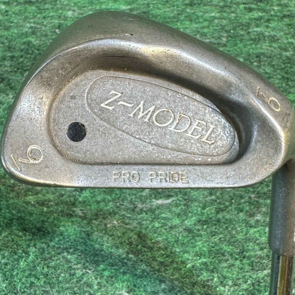 Vintage Z-Model Pro Pride Stainless Steel Irons Set 3-9 10 Mens Right Golf Clubs