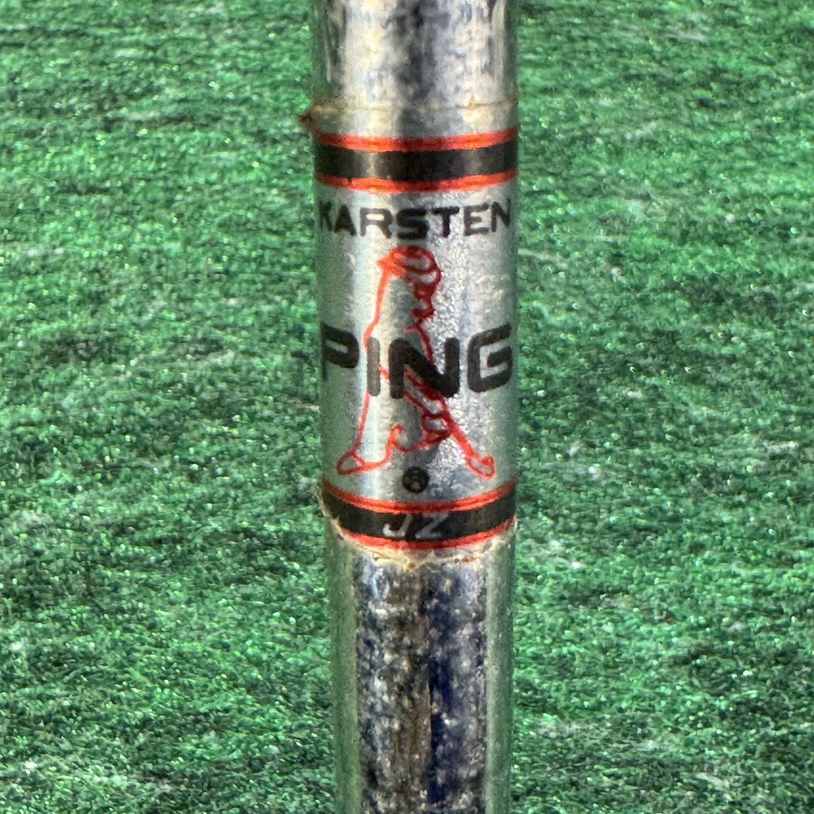 Ping Zing 2 4 Iron RH Karsten USA JZ Steel Shaft Vintage Black Dot