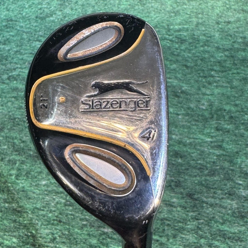 Slazenger Raw Distance Hybrid 4i 21° NV-RD Stiff RH Black Graphite Golf Club