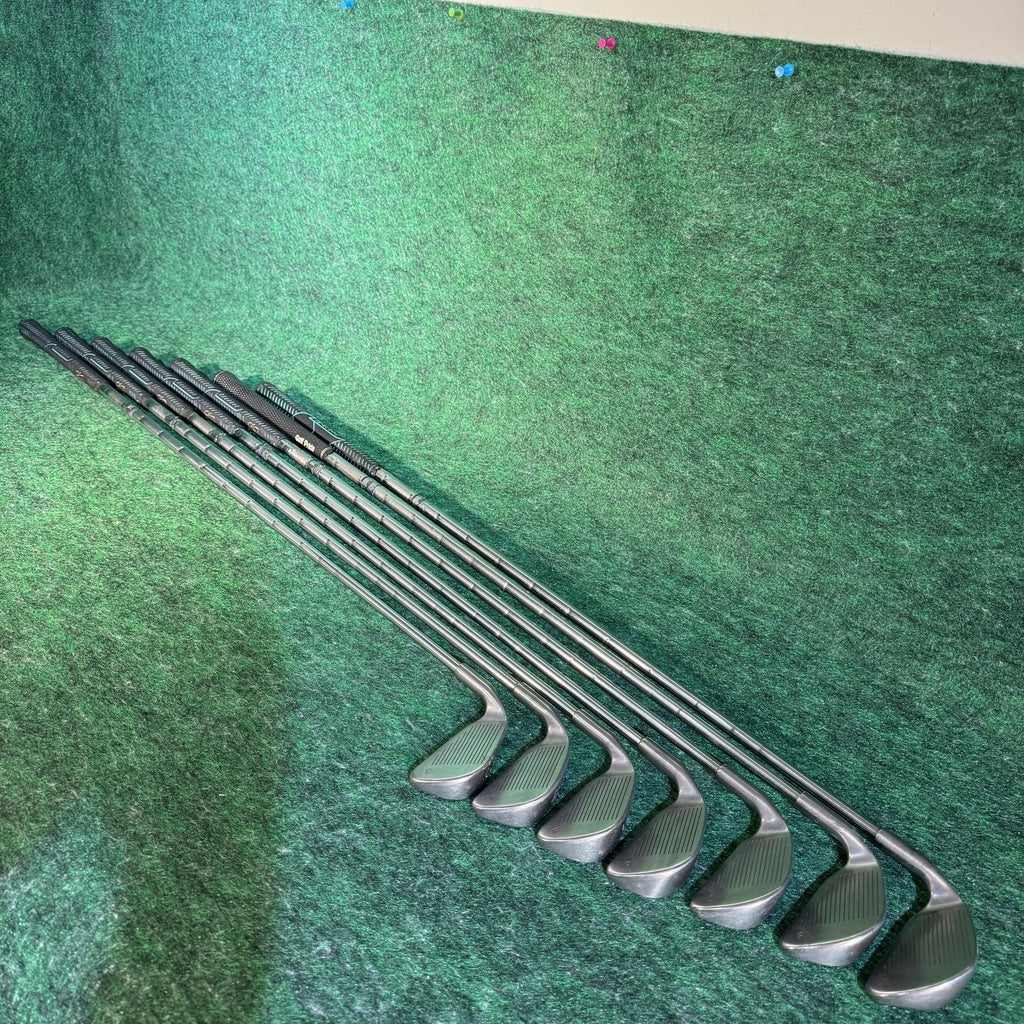 Vintage Ping Eye 2 Iron Set 3-9 Red Dot Steel Shaft Mens Right Golf Clubs USA