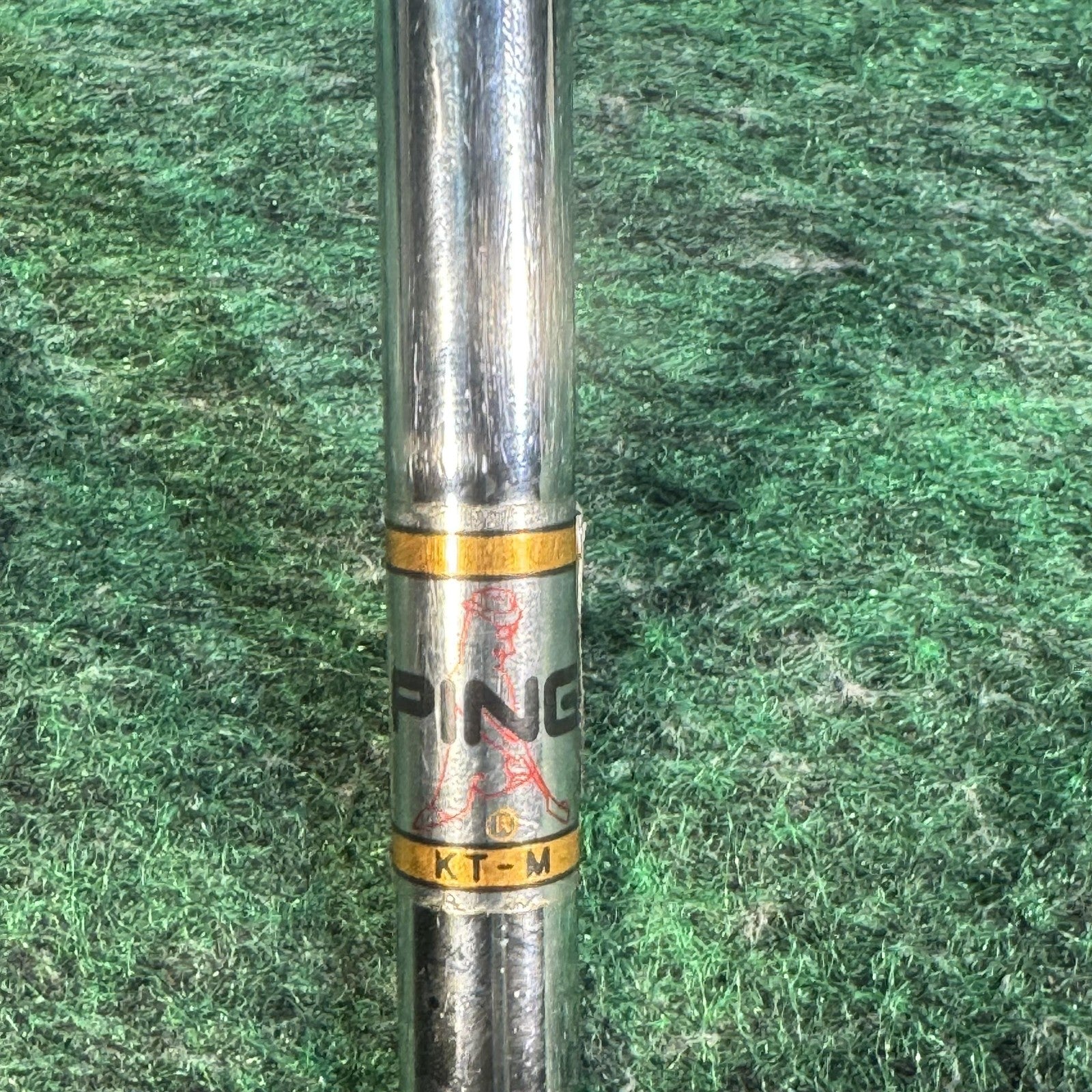Vintage Ping Zing Blue Dot 9 Iron KT-M Steel Shaft Right Handed USA Golf Club