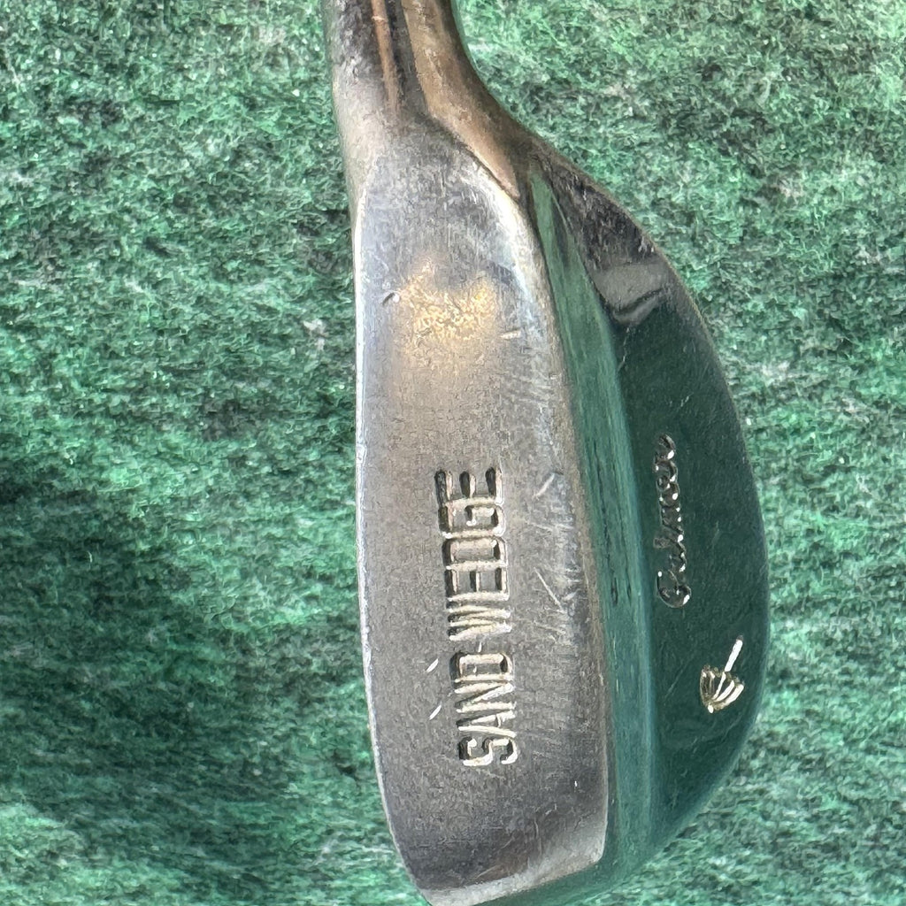 Vintage Palmer Sand Wedge Mens RH Steel Shaft Silver Golf Pride Grip Golf Club