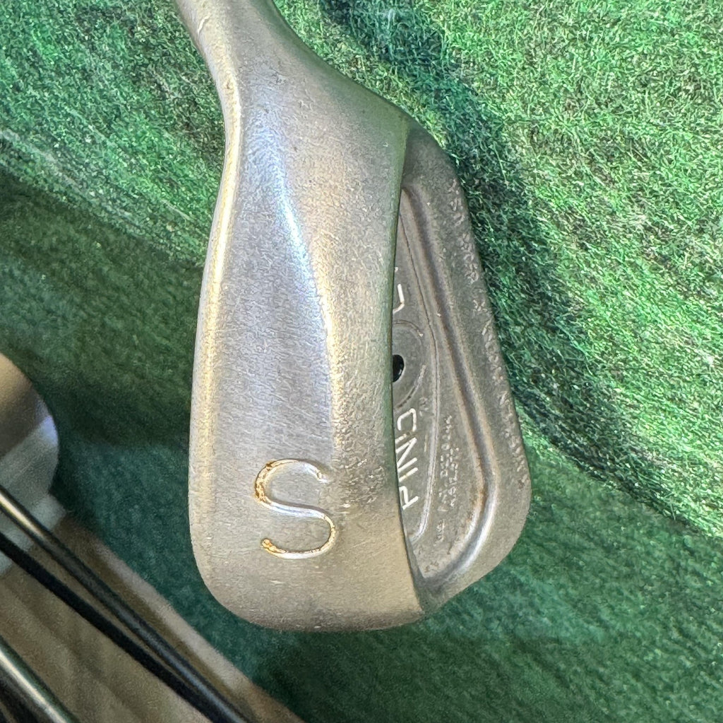 Vintage Ping Eye 2 Sand Wedge Golf Club Karsten Phoenix AZ Steel Shaft S Flex