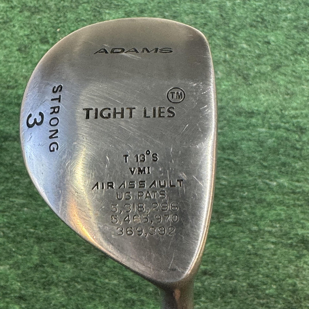 Vintage Adams Tight Lies Strong 3 Wood 13° Mens RH Regular Graphite Fairway