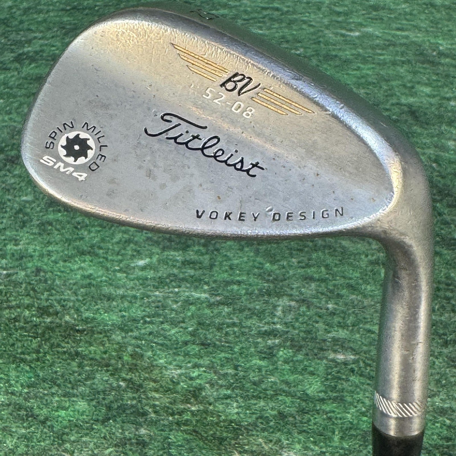 Titleist Vokey SM4 Wedge 52-08 BV Spin Milled Right Hand Gap Golf Club