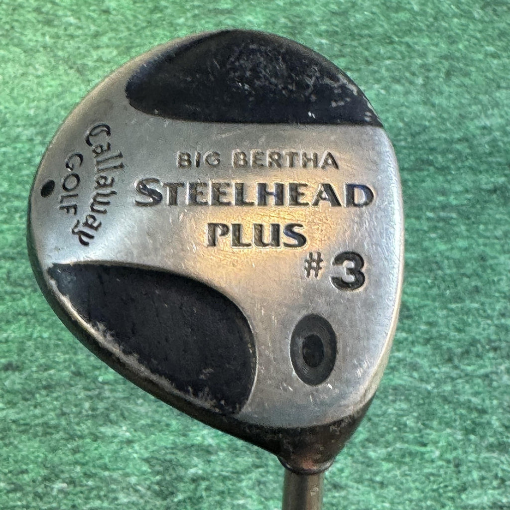 Vintage Callaway Big Bertha Steelhead Plus 3 Wood Regular Flex Fairway Club