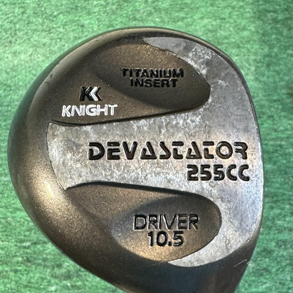 Knight Devastator 255cc Driver 10.5 Titanium Graphite Shaft Medium Flex Golf Clu