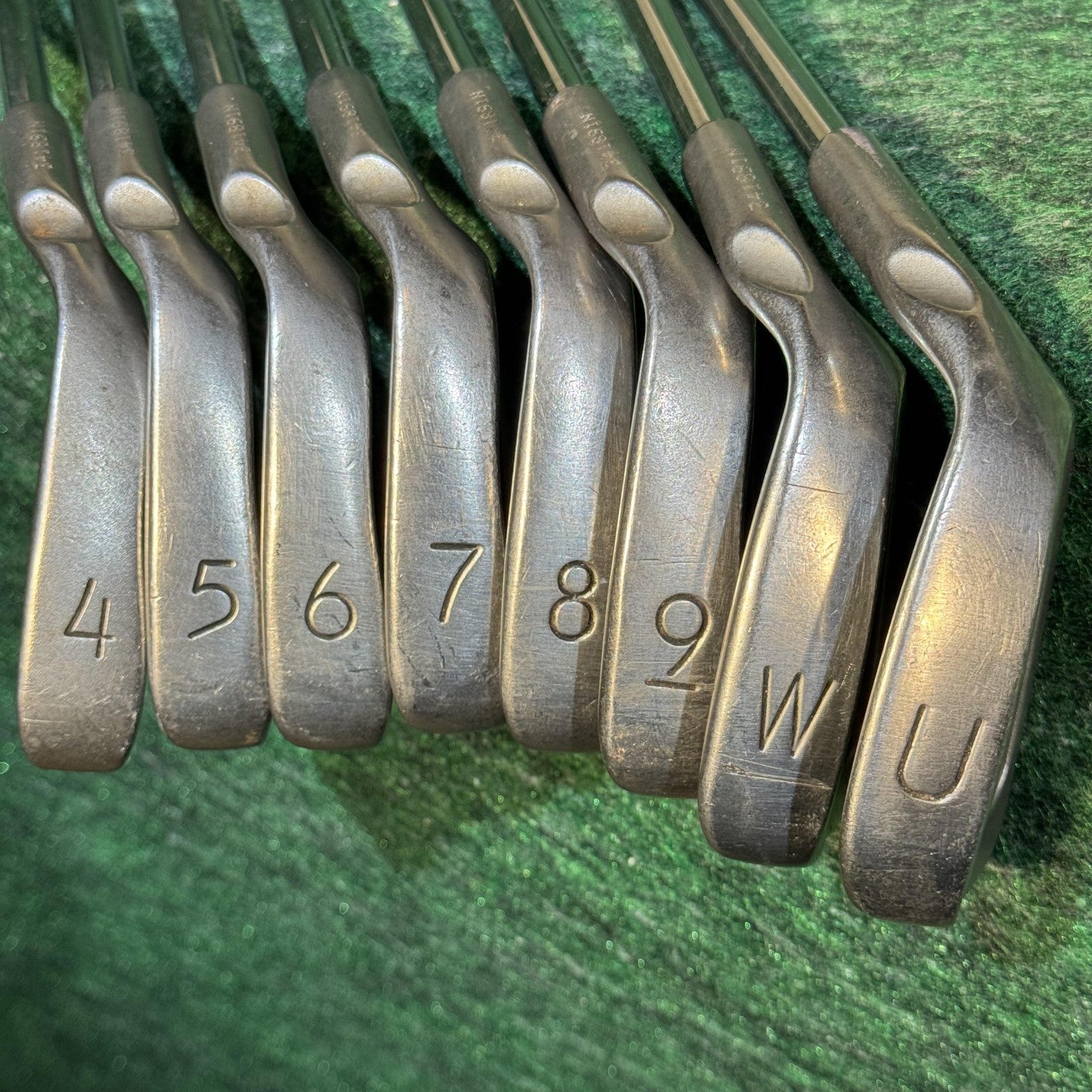 Vintage Ping I3 O-Size Iron Set 4-PW GW Green Dot Mens RH JZ Stiff Steel Silver