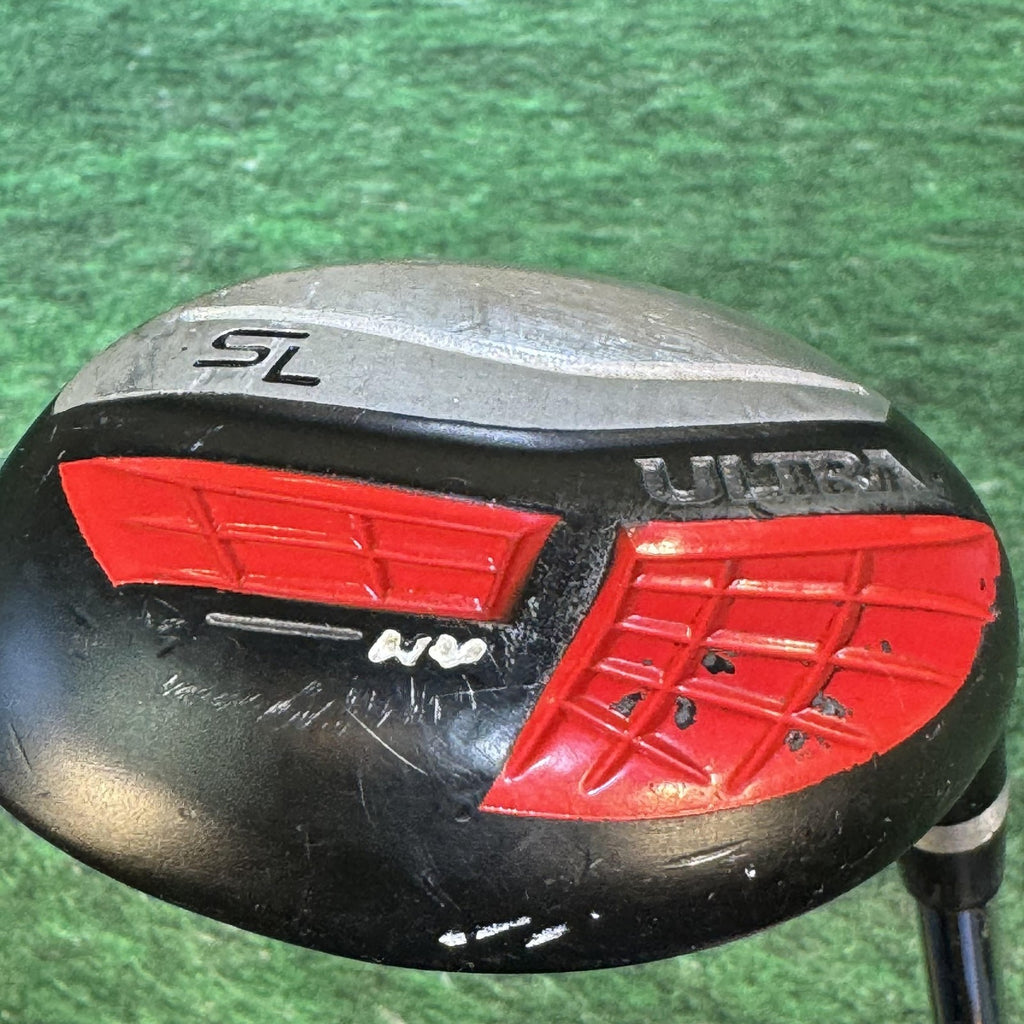 Wilson Ultra SL Hybrid Rescue Golf Club RH Mens Steel Shaft Wilson Grip Black