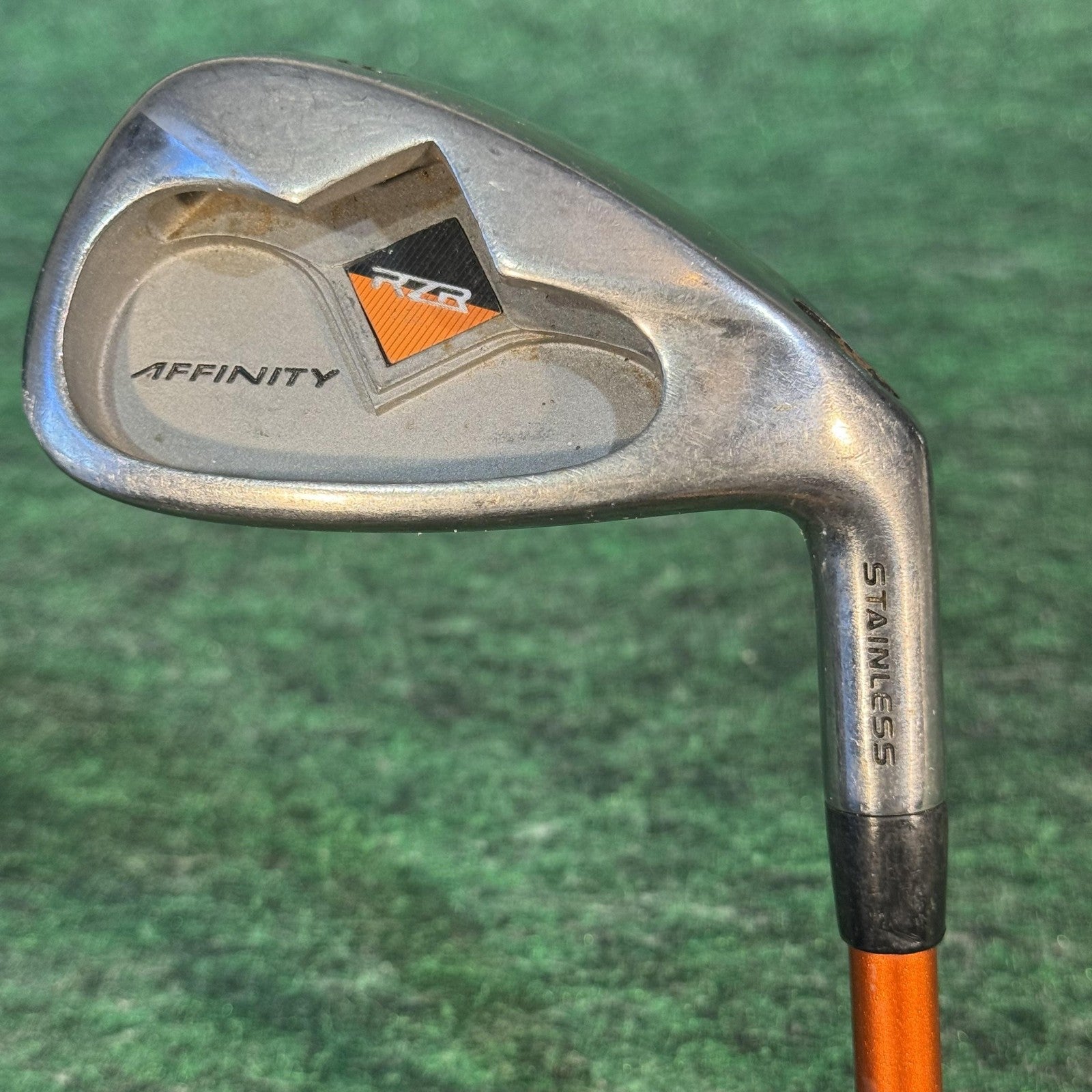 Affinity ZR 8 Iron Mens RH Regular Flex EMC Orange Graphite Stainless Golf Club