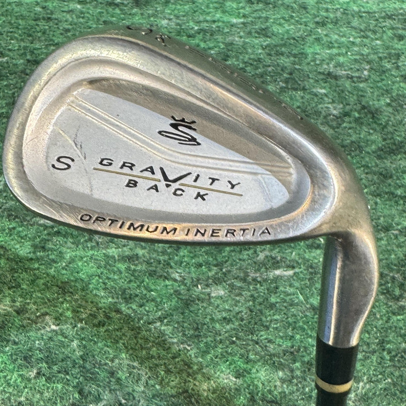 Vintage Cobra Gravity Back Optimum Inertia Irons 3-9 + 56° Sand Wedge Graphite