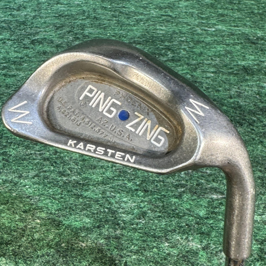 Vintage Ping Zing W Wedge Blue Dot KT-M Steel Shaft Karsten USA Golf Club