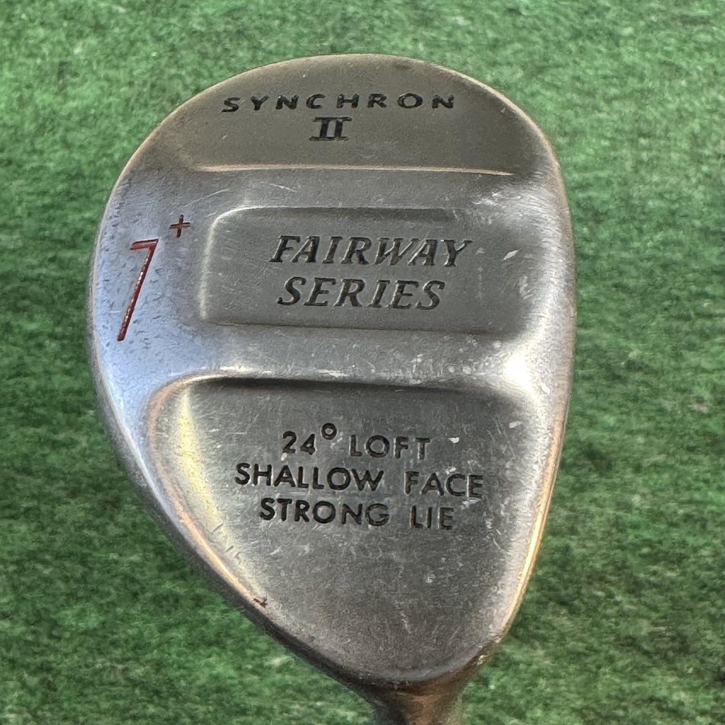 Synchron II Fairway Series 7 Wood 24° Mens Right Hand Steel Silver Golf Club