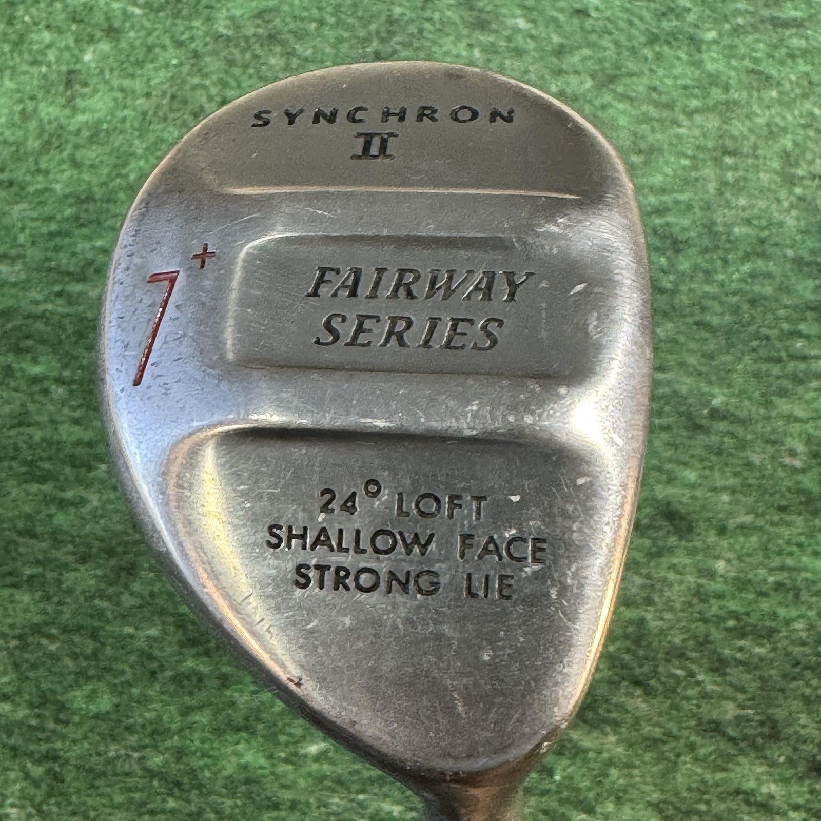 Synchron II Fairway Series 7 Wood 24° Mens Right Hand Steel Silver Golf Club