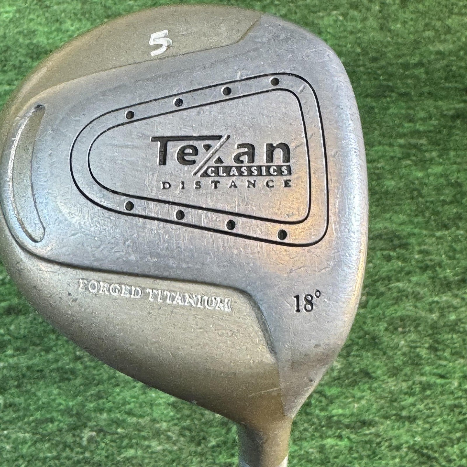 Texan Classics Distance 5-Wood Right-Handed 18° Ladies Flex Graphite Gold