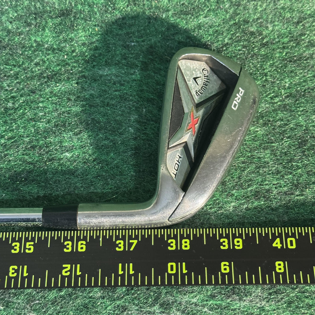 Callaway X Hot Pro Iron Set 5-9 Mens Right Speed Step 85 Golf Pride Clubs
