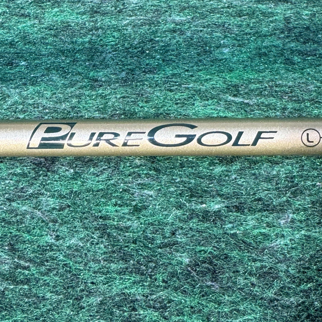 Pure Golf Steel Oversize Tungsten Pitching Wedge 431 Steel L Flex Apache Shaft