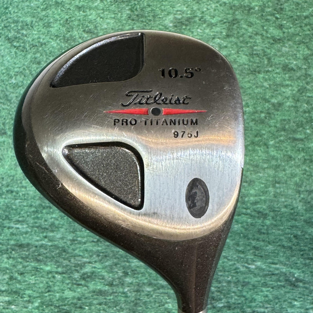 Vintage Titleist 975J Pro Titanium Driver 10.5° Graphite Shaft RH Mens Golf Club