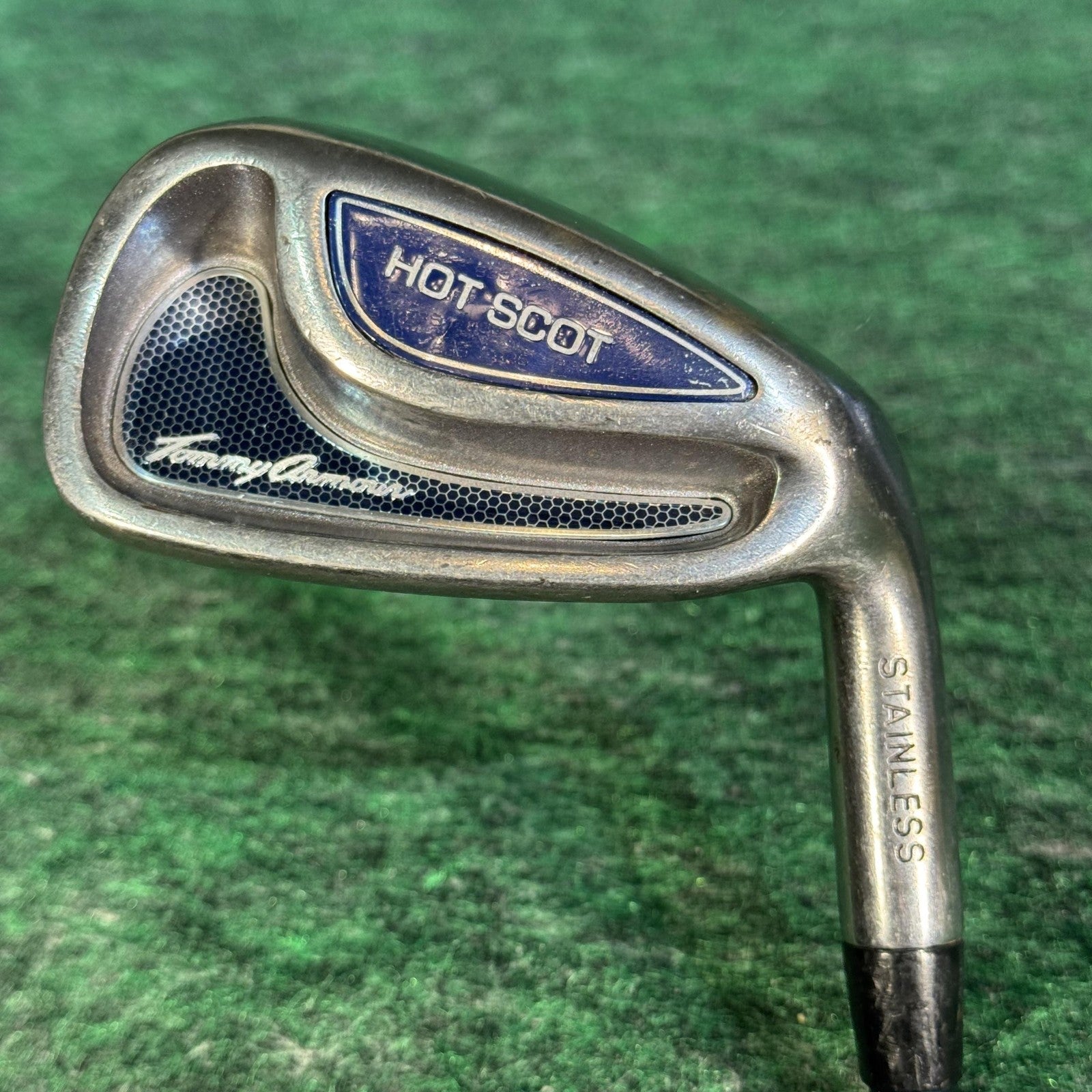 Tommy Armour Hot Scot 835 6 Iron Mens RH Reg Graphite Stainless Silver Golf Club