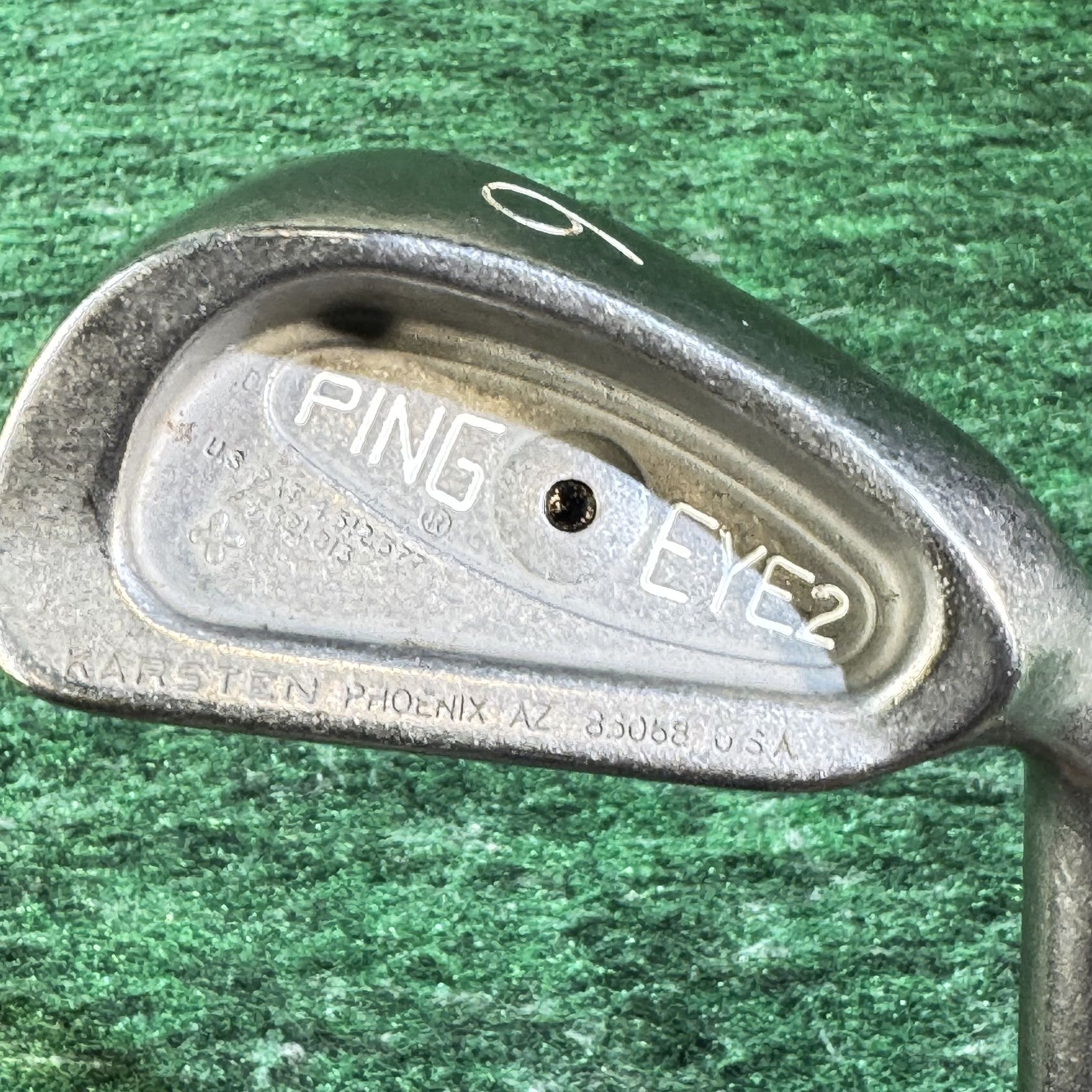 Vintage Ping Eye2 Black Dot 6 Iron KT Shaft Golf Club Right Handed Karsten USA