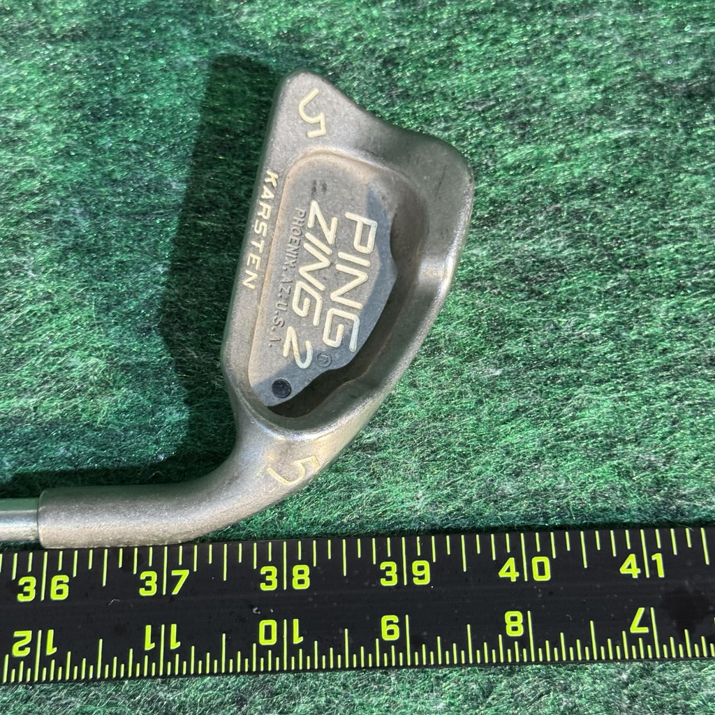 Vintage Ping Zing 2 5 Iron Karsten Phoenix AZ Steel Shaft Golf Club Right Handed