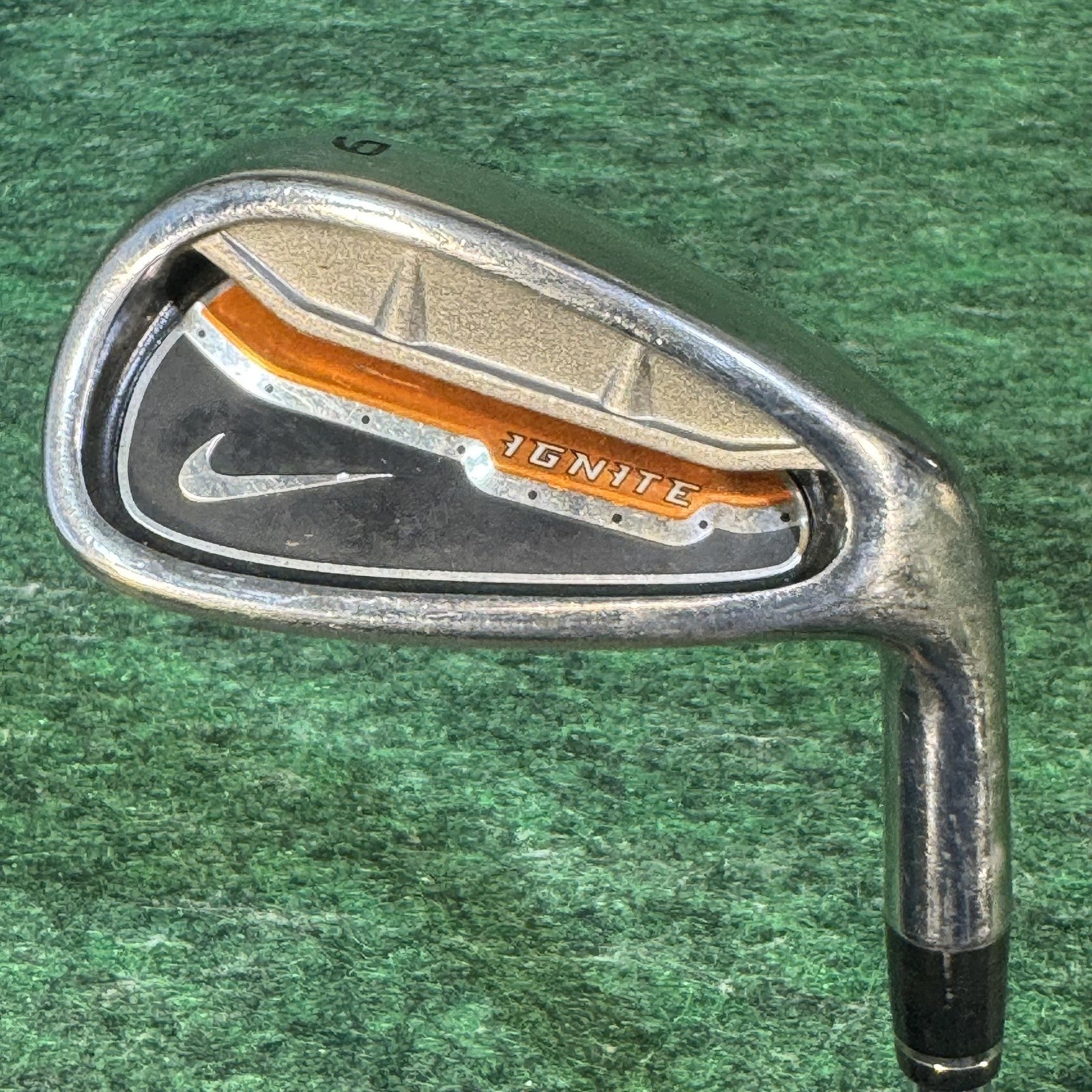 Nike Ignite Iron Set 4 5 7 8 9 Wedge + 3H Hybrid Uni Flex Steel Shafts