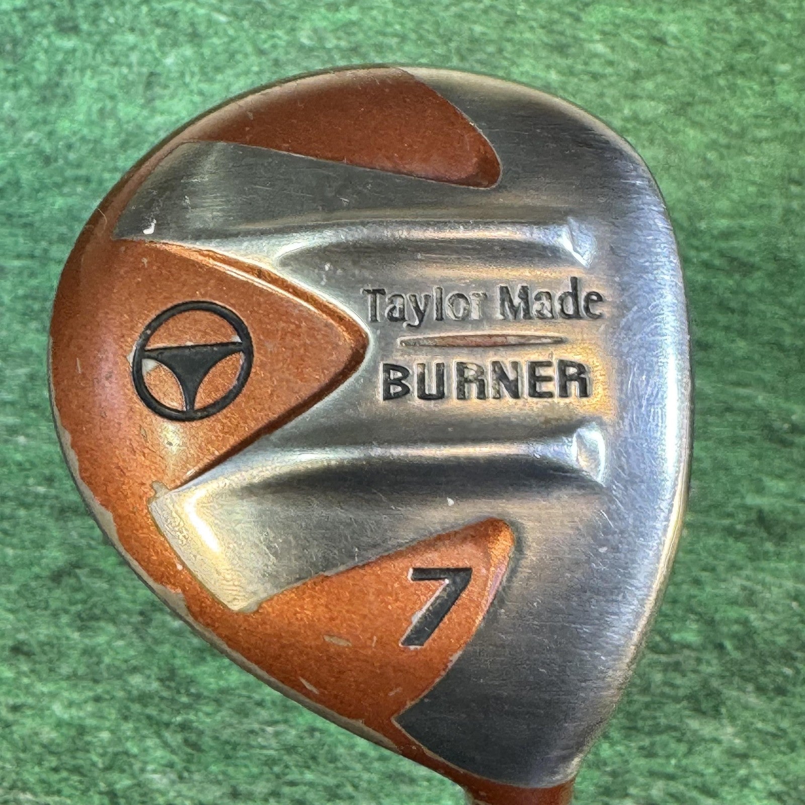 Vintage TaylorMade Burner 7 Wood Bubble 2 Shaft R-80 Fairway Golf Club