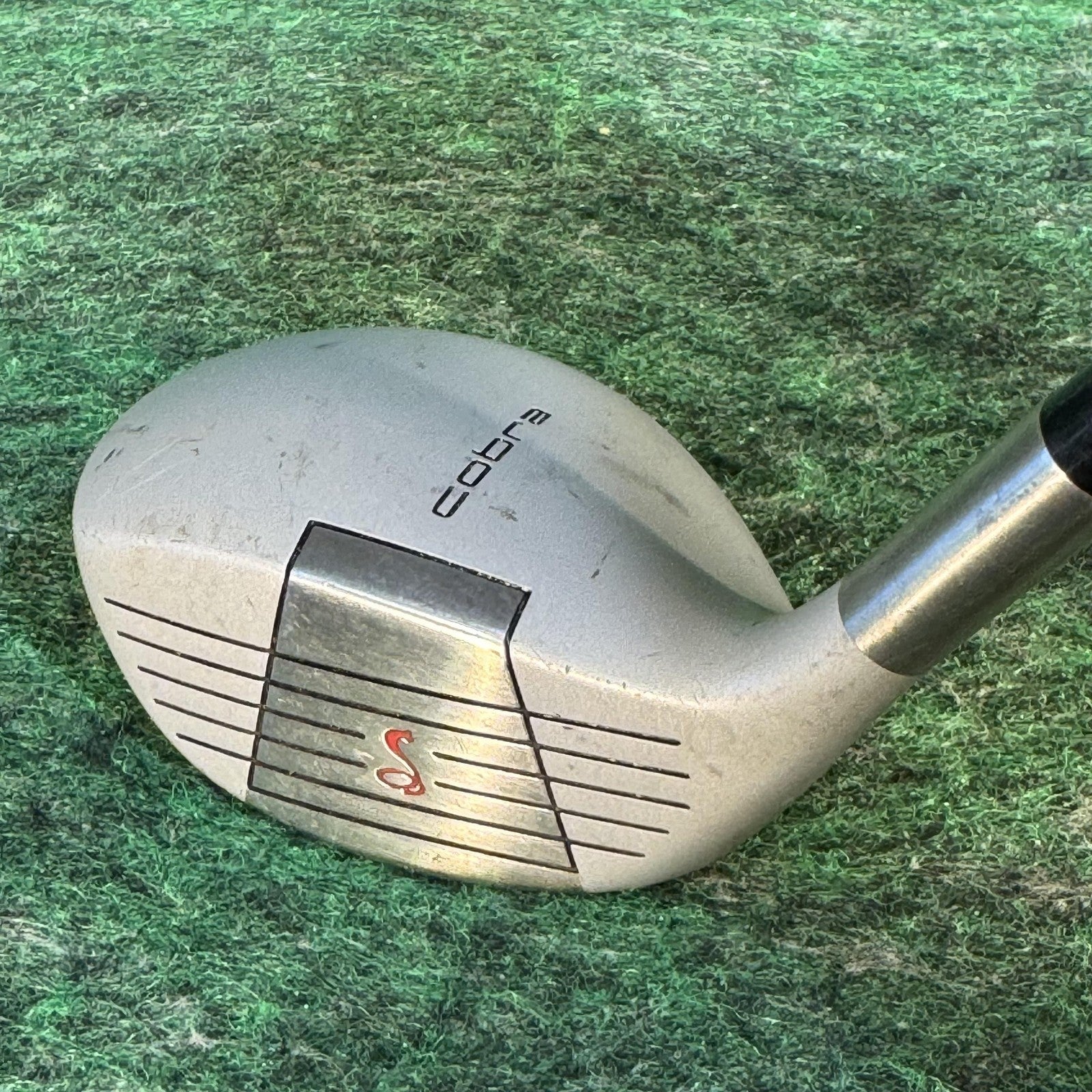 Vintage Cobra Greg Norman 3 Wood 14° Mens RH Steel Silver Fairway Golf Club