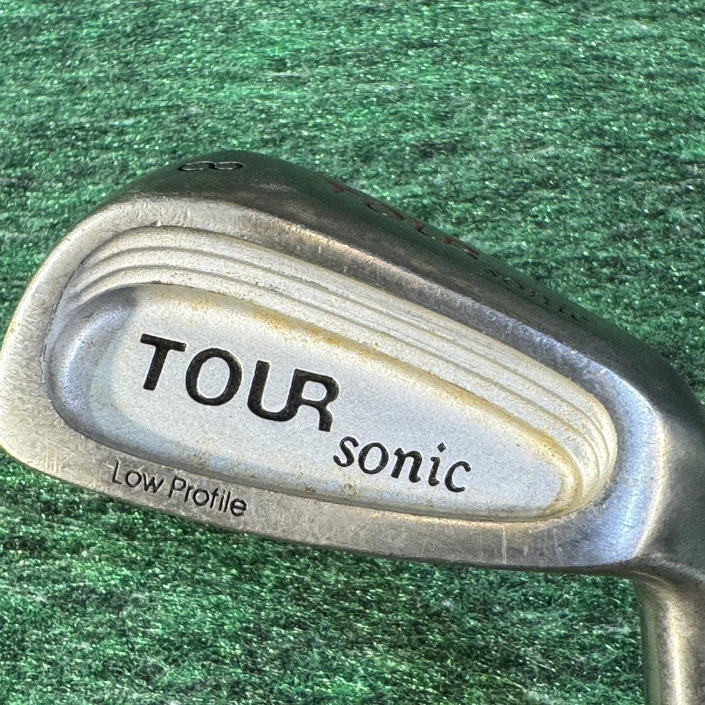 Tour Sonic Golf Iron Set 3,4,5,6,8,P Stainless Steel Graphite Shafts Medium Firm