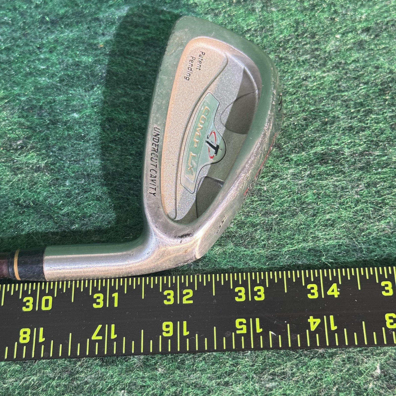 Tour Edge COMP LX1 6 Iron 31° Mens RH Regular Flex Graphite Silver Golf Club