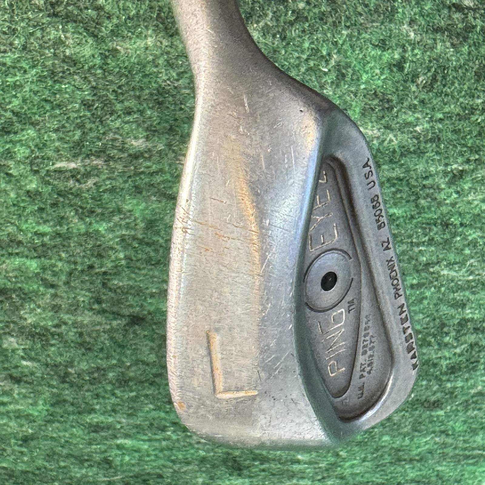 Vintage Ping Eye 2 Lob Wedge Golf Club Karsten Phoenix AZ USA Steel Winn Grip