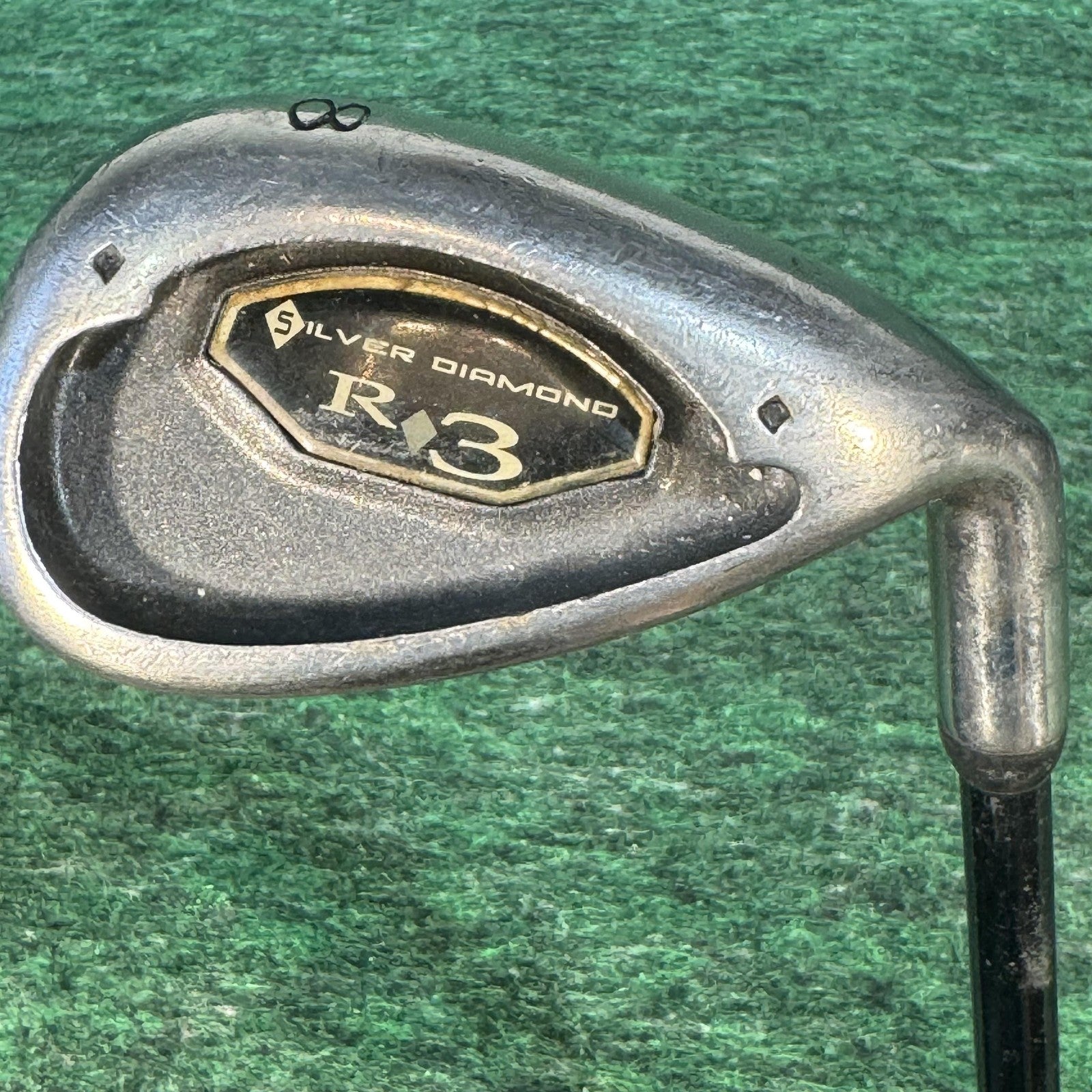 Silver Diamond R3 8 Iron Mens RH Advantage Pro Graphite Stainless Golf Club