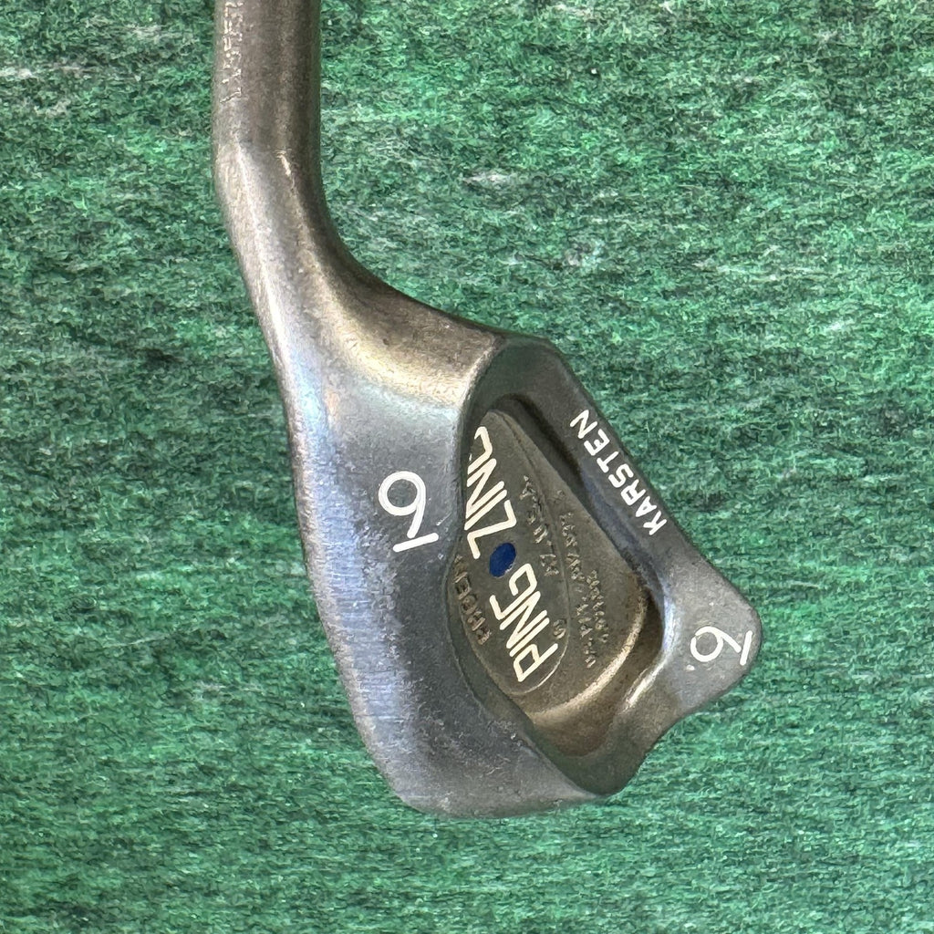 Vintage Ping Zing Blue Dot 9 Iron KT-M Steel Shaft Right Handed USA Golf Club