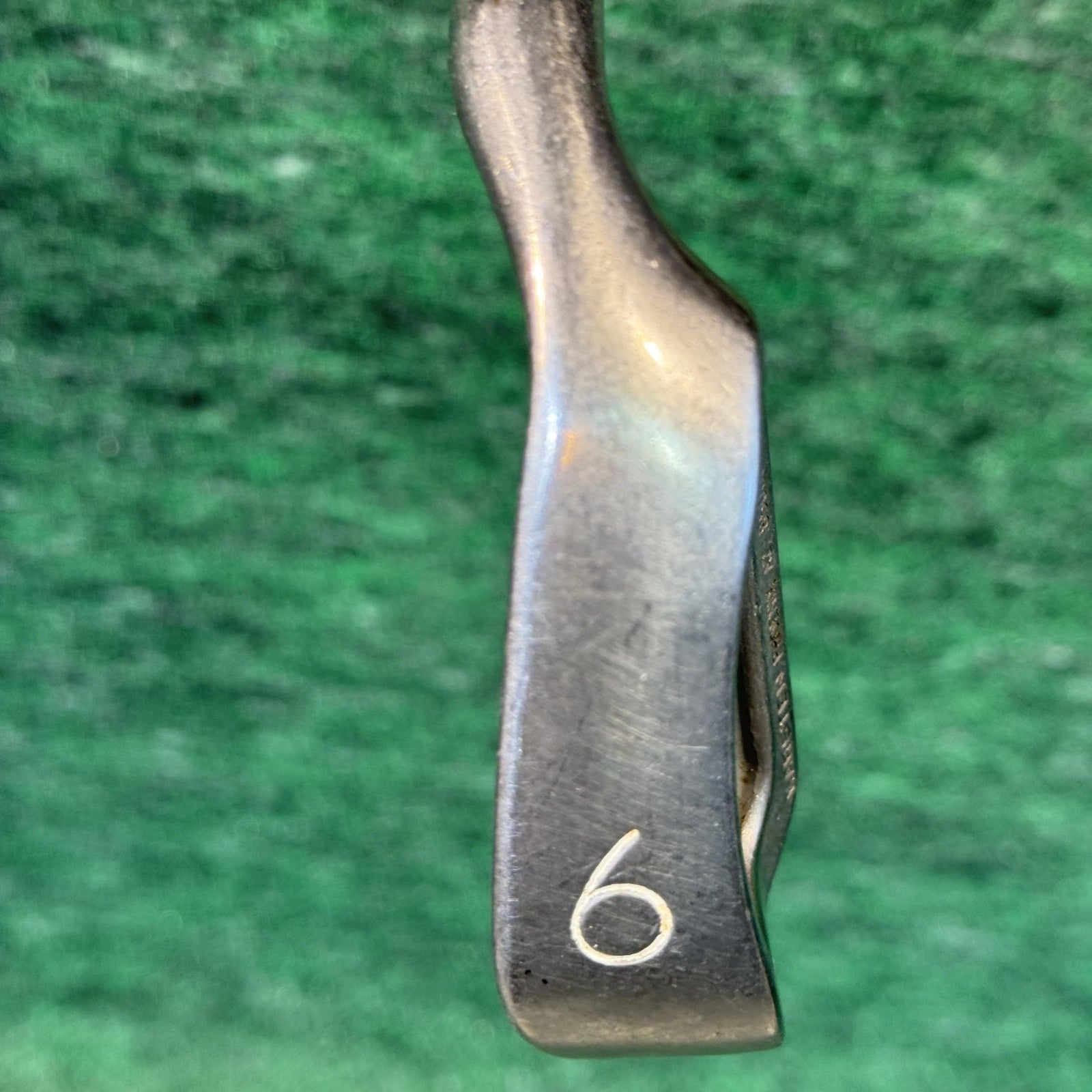 Vintage Ping Eye 2 Red Dot 6 Iron Right Hand Karsten Steel USA Golf Pride Club