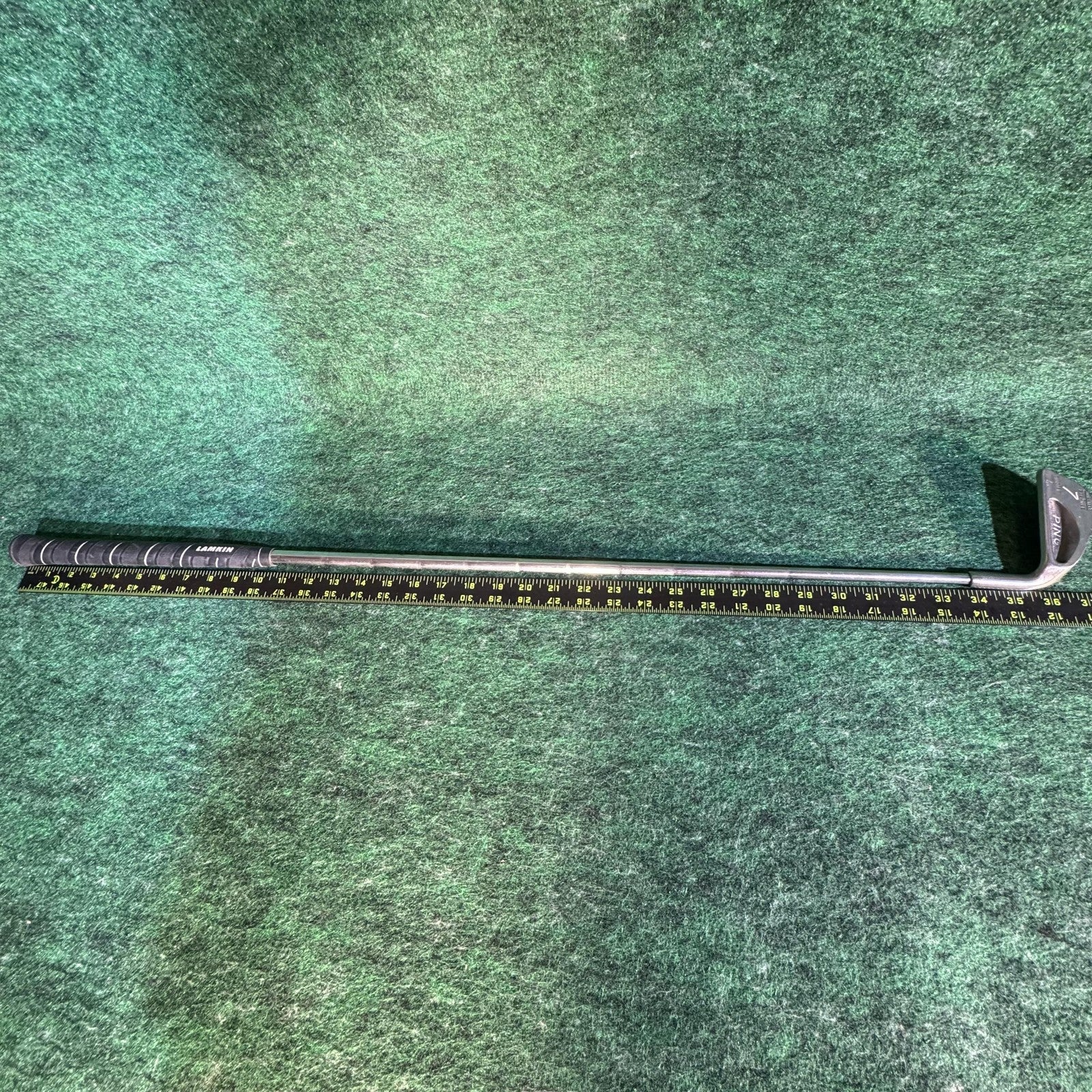 Vintage Ping 7 Iron Single Golf Club Lamkin Wrap-Tech Oversize Grip Karsten