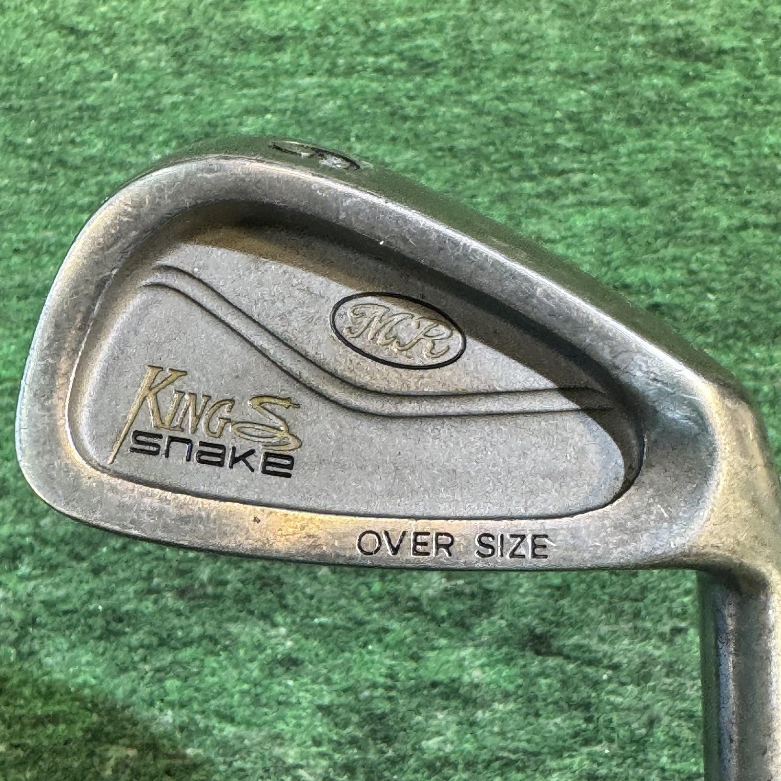 King Snake Oversize 6 Iron Golf Club Steel Shaft Cavity Back Golf Pride Grip
