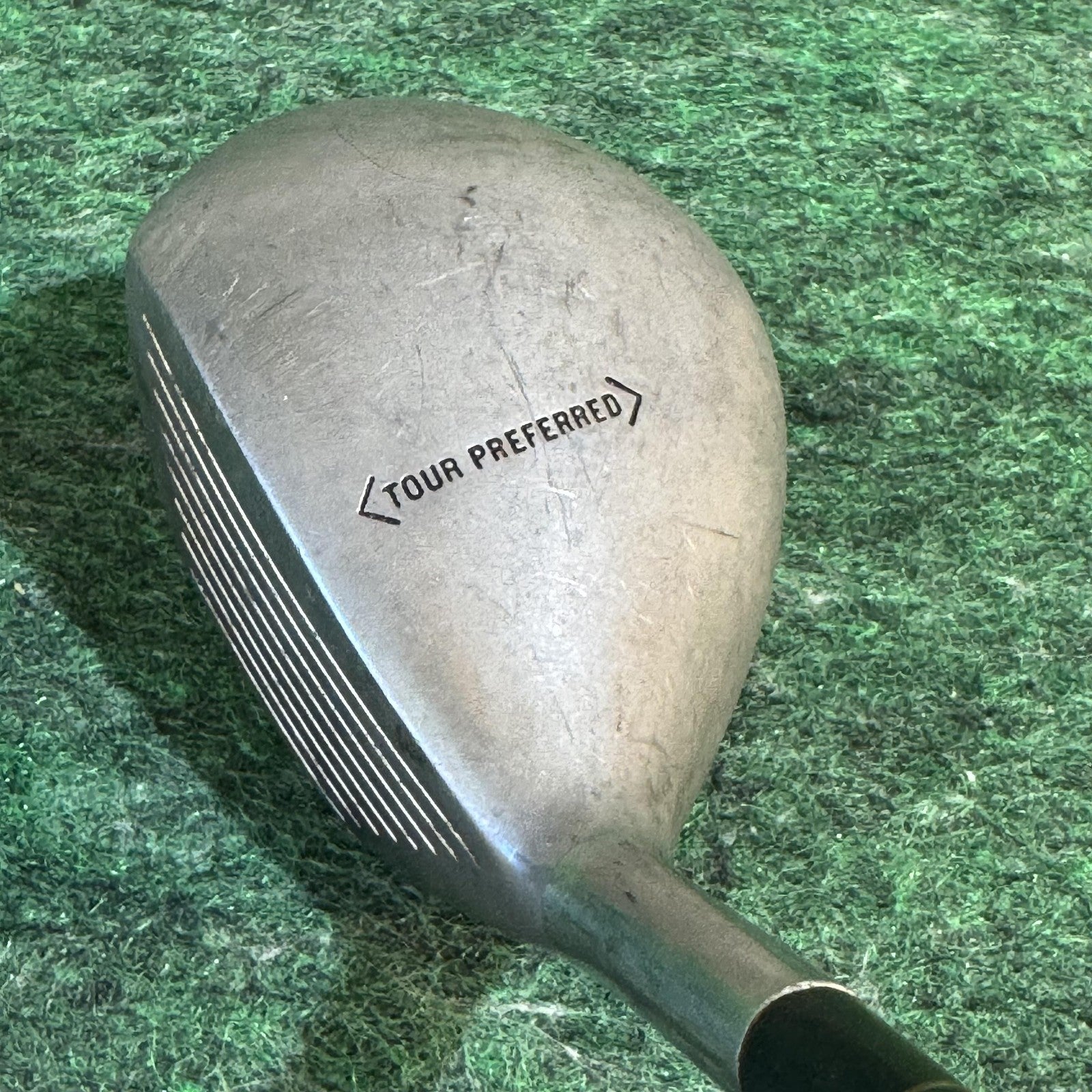 Vintage TaylorMade Burner Brassie Tour Preferred 12° 2 Wood USA Dynamic Gold