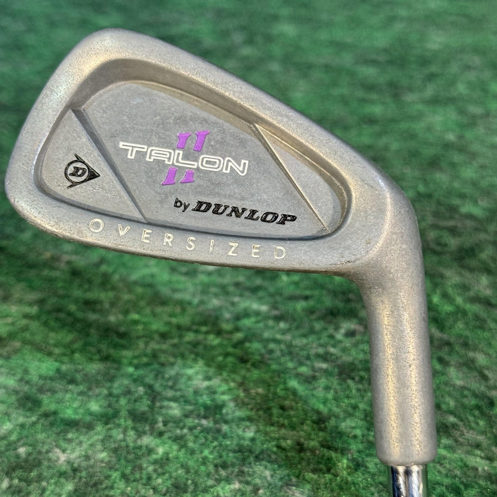 Dunlop Talon II Oversized 3 Iron Mens RH Steel Shaft Stainless Silver Golf Club