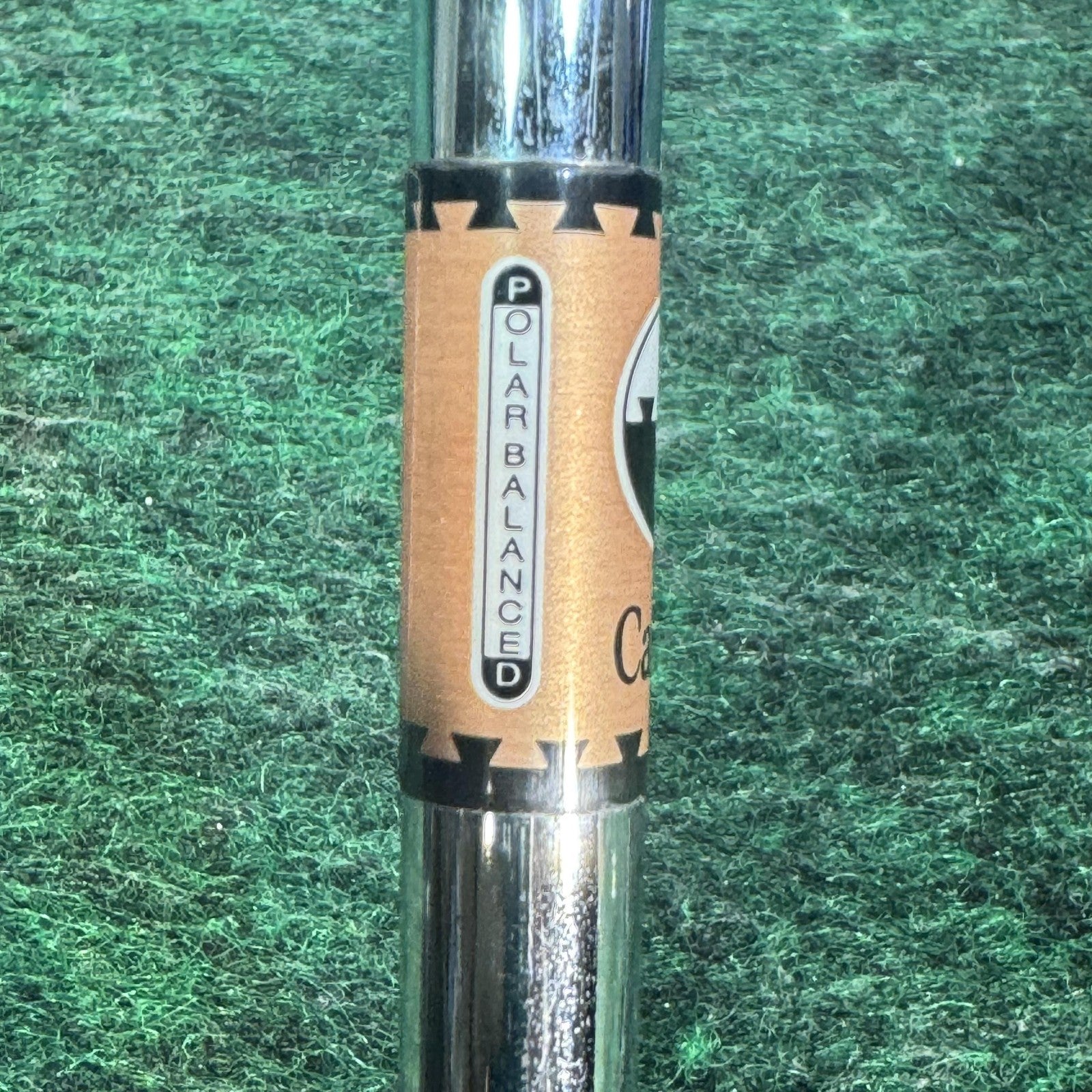 Carbite Polar Balanced CAPTWO Blade Putter Mens RH 35 In Steel Silver Golf Club