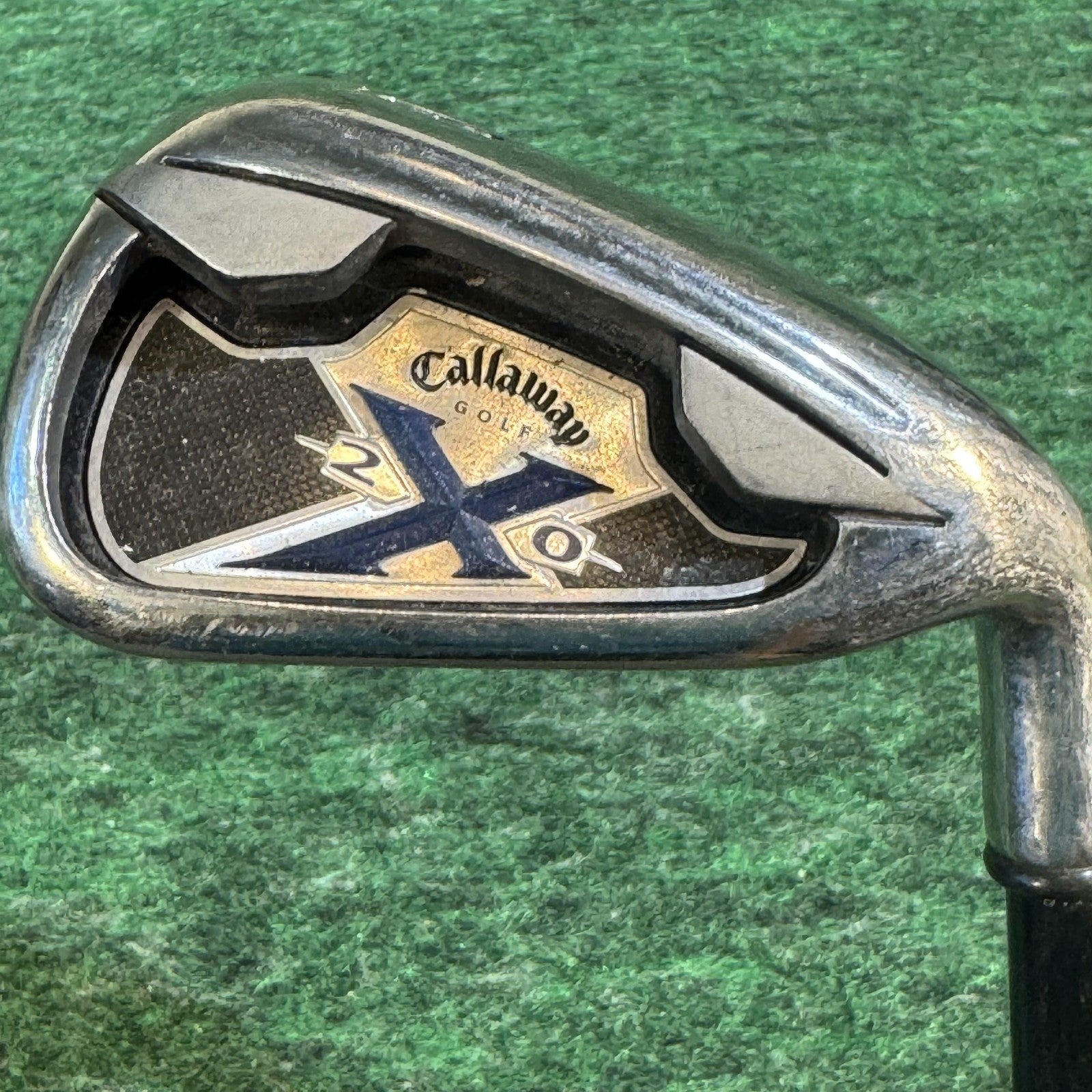 Callaway X-20 6 Iron Regular Flex Graphite 75g Low Kick Golf Club Mid/Low Torque