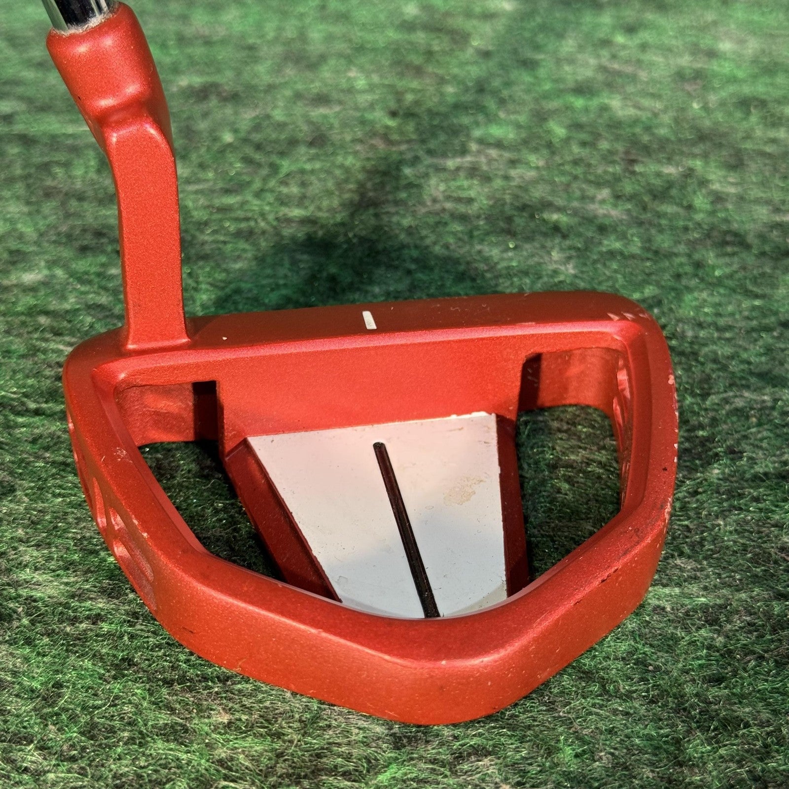 Bullet BL4 Mallet Putter Mens RH 35 In Steel Shaft Red High MOI Golf Club